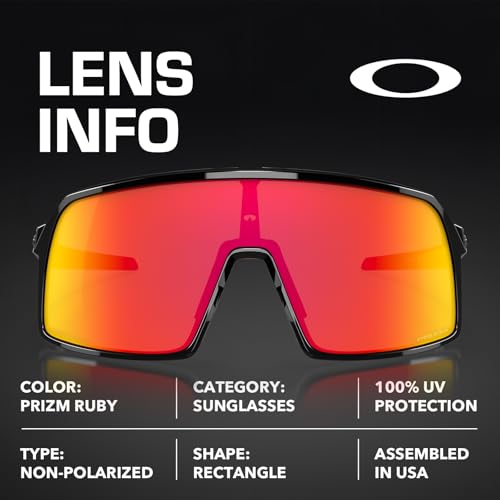 Image of Oakley SUTRO S OO9462 Shield Shape Sunglasses With Official Eyewear Kit | Men's & Women's Sunglasses