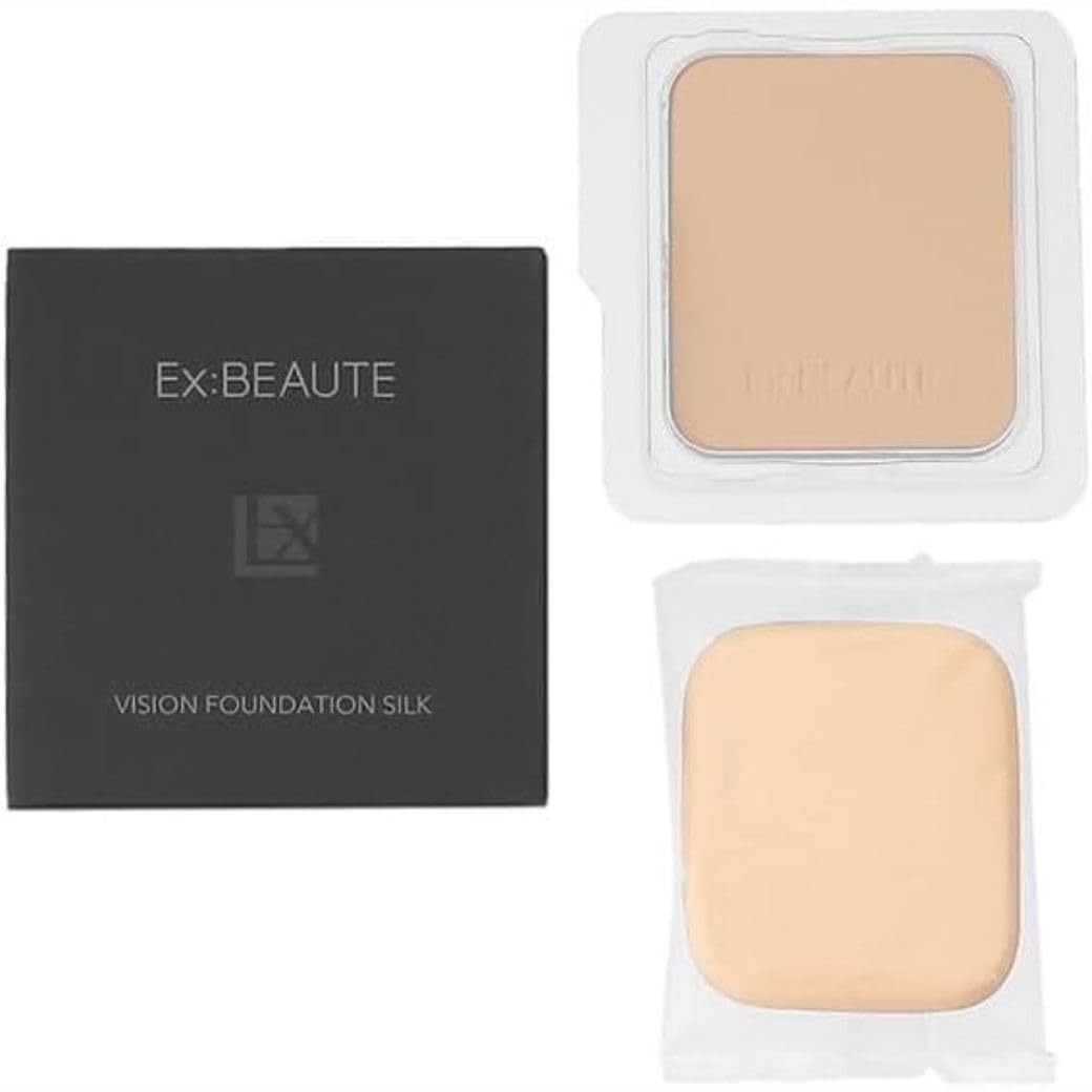 EX:BEAUTE Vision Foundation Silk Powder Ochre 03 Refill Made in Japan