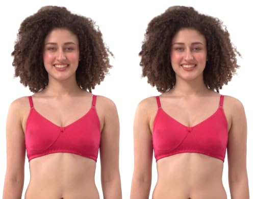 Image of Lyra Women's Cotton Non Padded Wire Free T Shirt Bra