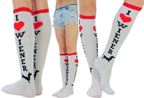 ToBeInStyle Women's Acrylic Knee High Print Socks2
