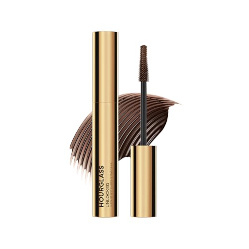 Hourglass Unlocked Instant Extension Mascara, Tubing Mascara Dramatically Lifts, Defines & Lengthens for Fanned-Out Lashes, Natural-Looking Eyelashes for up to 16hrs of Smudge-Proof, Flake-Free Wear