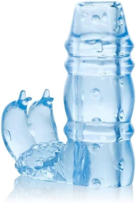 Generic Vibrating Girth Enhancer with 3-Speed Stimulator EG56142, As Described