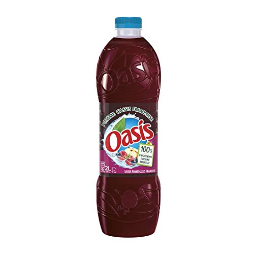 Oasis – Oasis manzana Cassis frambuesa 2 l – Dos artículos