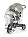 QPLAY Housse Anti Pluie pour tricycles Bulle Pluie - Raincover - Imperméable - Coupe-Vent - avec Ventilation - Compatible avec tricycles