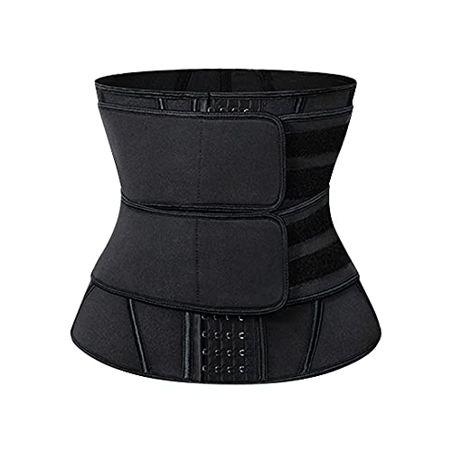 Beowanzk Corset Minceur Femme Ventre Plat Gaine Amincissante Invisible Ceinture Abdominale Minceur Post Accouchement Waist Trainer Guene Gainante Apres Sport Serre Taille Vetement Fine Training (XL)