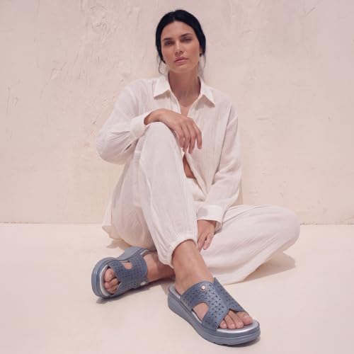 Image of YOHO SDL 111 Slides for Women | Orthopedic & Soft Sandal for Ladies | Fancy Slippers /Chappal For Girls | Stylish Heeled Wedhes for Everyday Wear