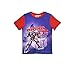 Transformers Power Up - Camiseta de manga corta para niño (8 años), color rojo