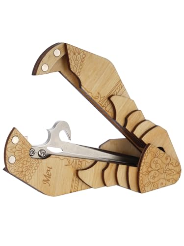 Shamanicshop Jew's Harp by D.Glazyrin/Sword (in wooden case) - Professional mouth musical instrument (jaw harp) Beautiful sound Excellent quality Original Russian maultrommel (jaw harp, dan moi).