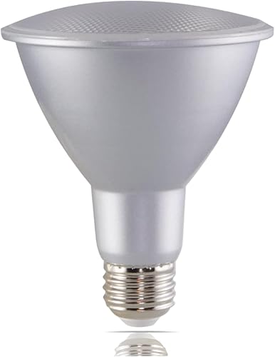 Satco S29436 12.5 vatios; LED PAR30LN; 3000K; Ángulo de haz de 60 grados; base media; 120 voltios