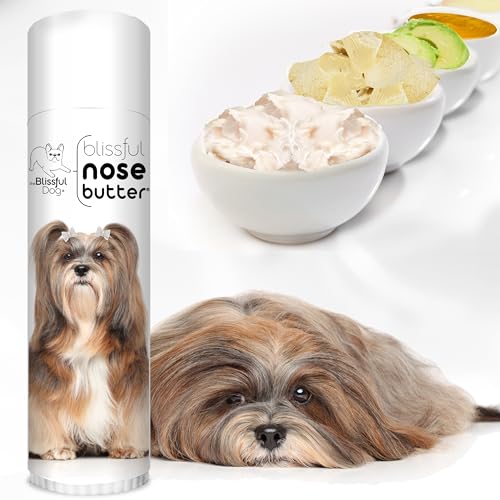 Image of The Blissful Dog Lhasa Apso Unscented Nose Butter - Dog Nose Butter, 0.50 Ounce