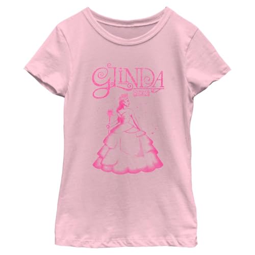 wicked Girls' Glinda Script Character Short Sleeve Crew Tee