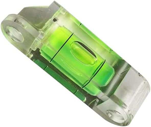 15 * 15 * 54MM Square Level Bubble PMMA Material Acrylic Shell Bubble Spirit Level Leveler (Color : As Shown, Size : One Size) (As Shown One Size)
