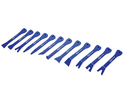 Eastwood 12 Piece Trim Tool Set Removal Kit Door Panels Fascia and Strips Dashboard and Interior Panels and Window Moldingsand Other Impact-Resistant Glass-Filled