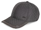 High End Hats Men’s Baseball Cap - Winter Hat with Brim and Ear Flaps Adjustable, Grey