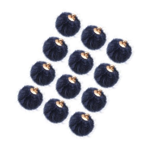 Pompons pour bijoux créatifs et accessoires de boucles d'oreilles rose diy - 3