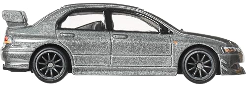 Vehículo coleccionable Hot Wheels Mitsubishi Lancer 1:64 miniatura 2