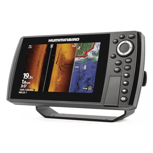 Image of Humminbird Helix 7 G4N GPS Fish Finder with Transducer & MEGA Side Imaging