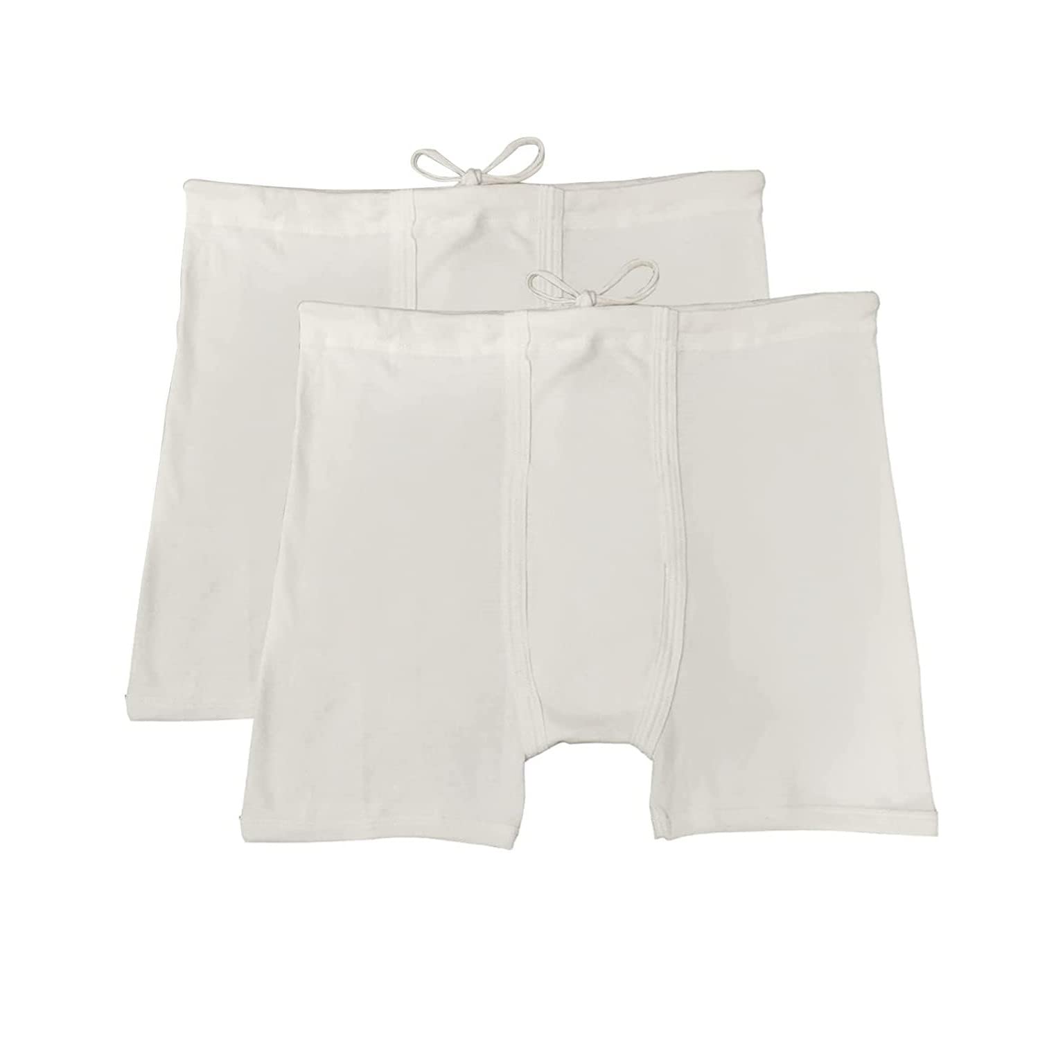underloop MUSTT Men's White Interlock Cotton Underwear with Strings/Naddi Chaddi (Nada Underwear) Pack of 2-picture-46