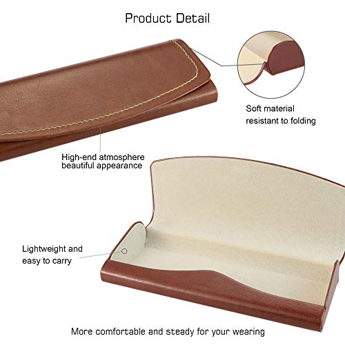 Image of VisionGlobal Hard Shell Eyeglass Case for Eyeglasses and Sunglasses for Men /Women and Kids