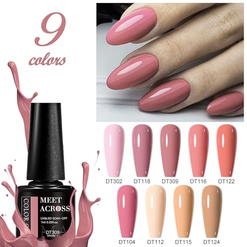 Set de 12 esmaltes de uñas en gel MEET ACROSS miniatura 4