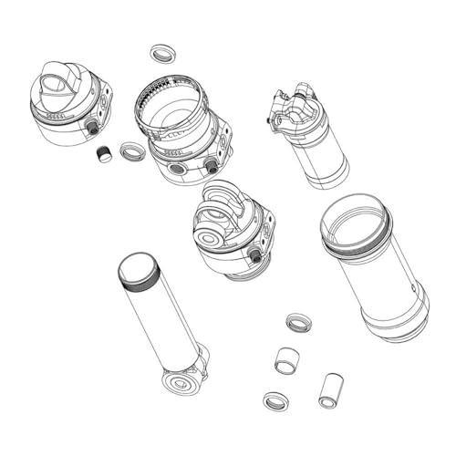 RockShox Decal Kit for SID 80-100 ULT GPLRF/GLB, 11.4018.105.027