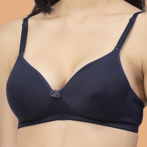 Image of Floret Women's Convertible-Straps T-Shirt Bra Lightly Padded & Non-Wired Medium Coverage Bra