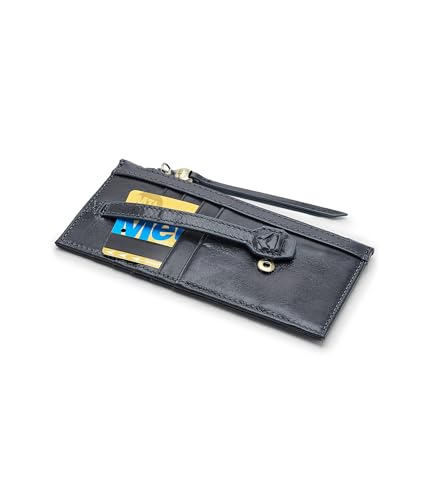 Image of HOBO, Womens, Carte Card Cases, Navy Horizon, One Size