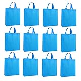 healvian 30個 不織製ショッピングトートバッグ 大容量折りたたみ式多用途エコバッグ 食料品 果物収納に 明るいデザイン 繰り ランダムカラー