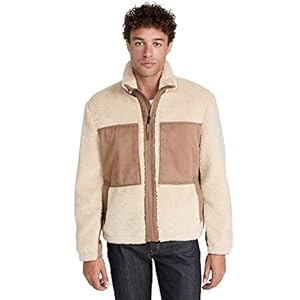 Vince Men’s Sherpa Zip Jacket