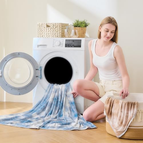 EMME Kühldecke Kühlende Decke, Arc-Chill Q-Max0.45, 127 x 177 cm, 2 in 1 Doppelseitige Dünne Sommerdecke, Leicht Atmungsaktiv Tagesdecken, Sofa Decken,Bettüberwurf Kuscheldecke,Aquarell Grau