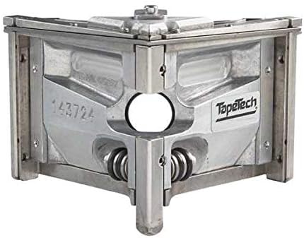 TapeTech Full Drywall Finishing Set with Extendable Handle, 10 and 12 Flat Boxes, Angle Head, Angle Box, Corner Roller, Pump
