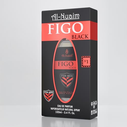 Image of Al-Nuaim Figo Black Eau De Parfum For Men & Women - 100ml | Long Lasting Perfume