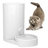 lulu home pet food feeder 2 5l gravity pet feeder for dogs cats