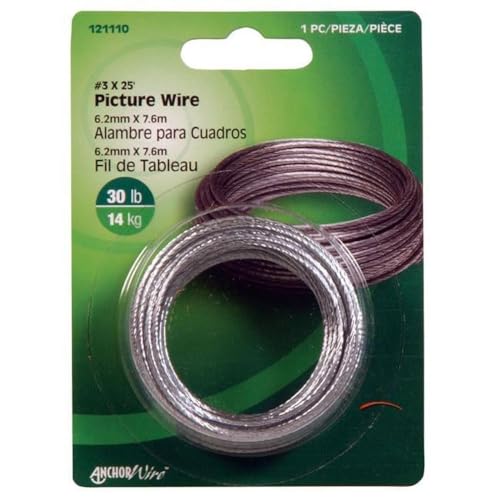 Image of Hillman Picture Wire 25' Card
