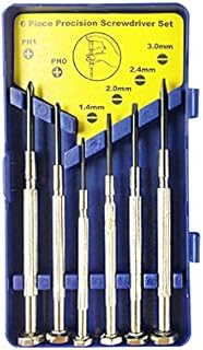 1 Pack Precision Screwdriver Set, Small Screwdriver Kit in case Precision Repair Tool Kit Pocket Size Screwdriver Kit Precision Mini Slotted Screwdriver Set for Jewelers Watchmaker iPhone