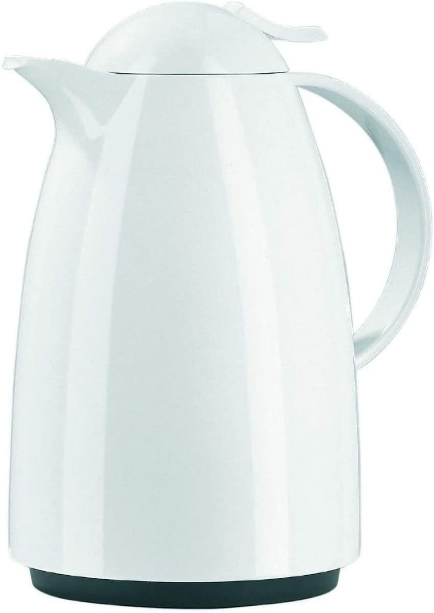 Emsa Auberge Mega 51-Ounce Quick Tip Insulated Server, White