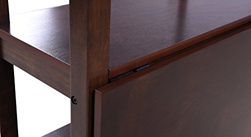 Image of Urban Ladder Baxter Folding Study /Dining Table (Finish : Dark Walnut)