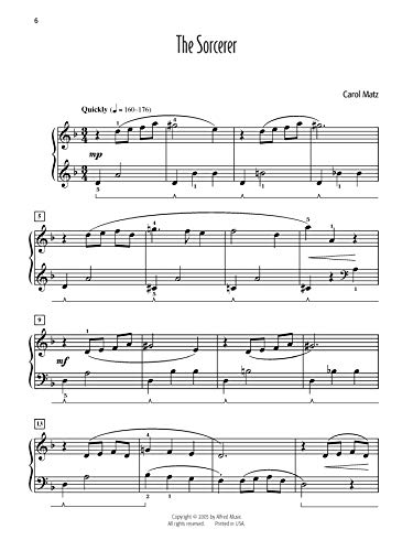 Carol Matz's Favorite Solos, Bk 3: 8 Of Her Original Piano Solos #TOP3