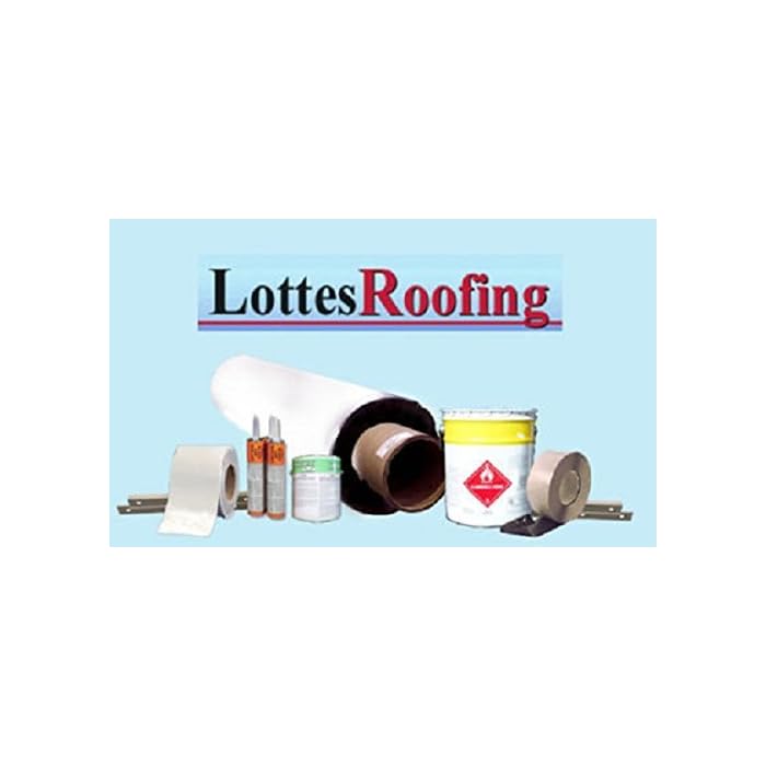 Buy 10' x 40' 45 mil TPO White RV Rubber Roof Kit, Membrane, Adhesive, Flashing, Caulking Online