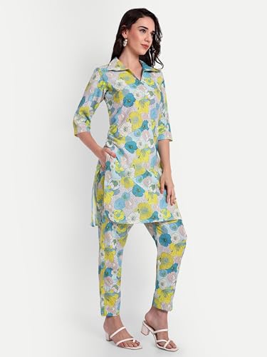 Image of TILISM Printed Co-ord Set for Women's and Girls Pure Cotton | $P
