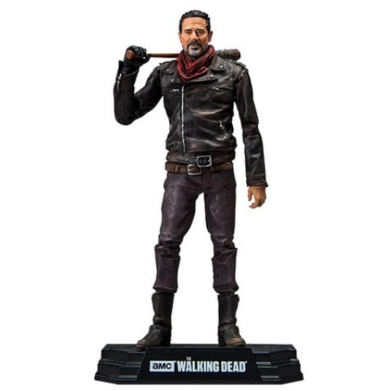REOZIGN Rick Figure, Negan Figure, Daryl Fighting Standing Anime Figures 24cm/9.4inch PVC Decoration Handmade Gift Craft (b)