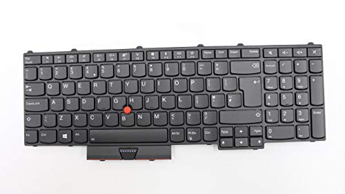 Clavier de remplacement UK rétroéclairé Lenovo Thinkpad P51 P71 PC portable
