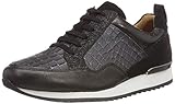 Caprice Damen Sneaker, Low-Top Sneaker, Farbe: schwarz (BLACK COMB), Damen-Schuhe