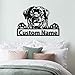 Imagen de Personalizado Rottweiler Dog de madera Sign Art