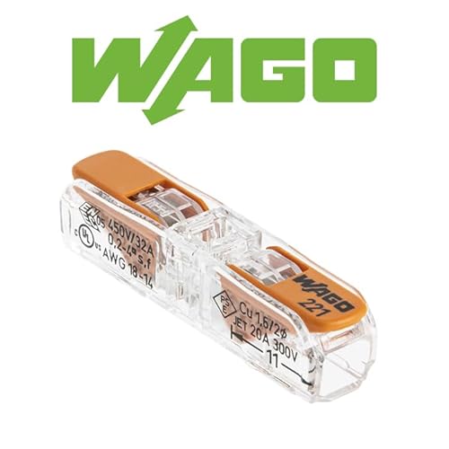 Wago - Beutel mit 25 Klemmen 2 Inline-Eingängen S221