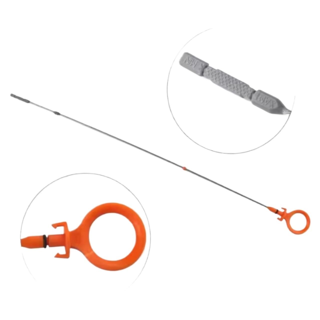 Astina di Livello Olio Motore Compatibile con TT per Tts per Coupe per Roadster per 8j 2007-2014 Indicatore di Livello Olio Motore per Auto Misurazione OEM:06F115611F