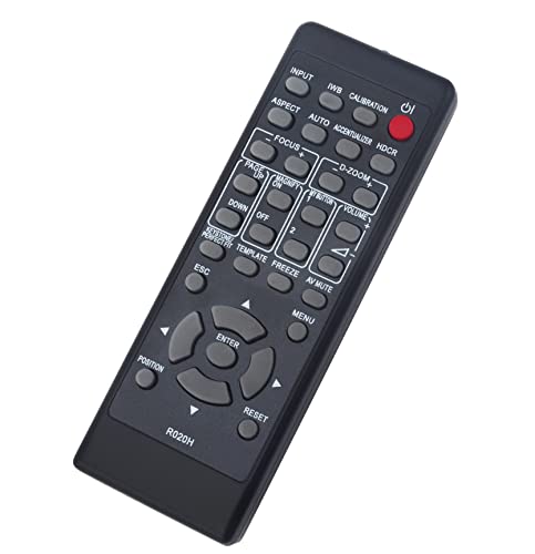 R020H VINABTY Replacement Remote Control Fit for Hitachi Projector CP-AX3003 CP-AX3005 CP-AX3503 CP-AX3505 CP-BW301WN CP-BX301WN CP-CW251WN MC-AX3006 MC-AX3506 MC-CW301 MC-CX301 MC-TW3006 MC-TW3506 - Image 3