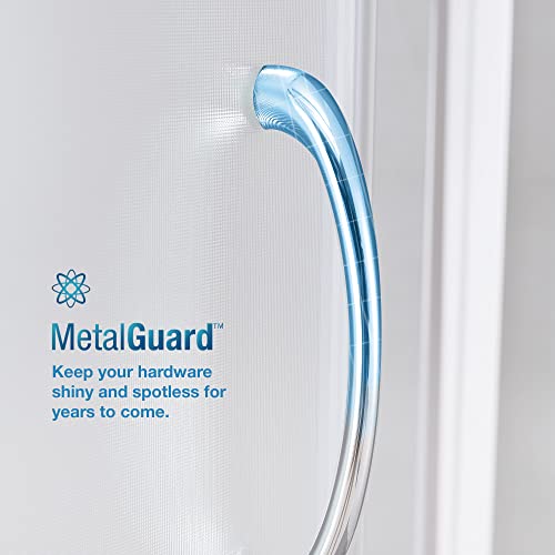 Ove Decors Breeze 32 In. X 76 In. Rounded Clear Glass Sliding Corner Shower Kit | Includes Glass Panel, Glass Door And Acrylic Shower Base, In Chrome Finish #TOP7