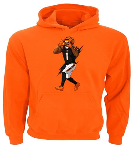 Jamarr Chase Griddy Cincinnati Hooded Sweatshirt Hoodie