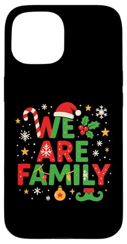 We Are Family Christmas 2025 �p�W���} ��������}�b�`���O�N���X�}�X �X�}�z�P�[�X iPhone 15 �p